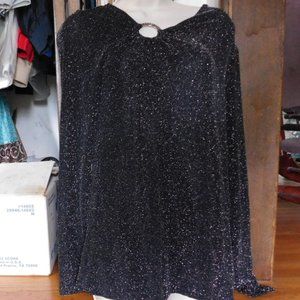 Michael Kors Metallic Knit Top